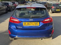 USED 2017 67 FORD FIESTA 1.0T EcoBoost Zetec Hatchback 5dr Petrol Auto Euro 6 (s/s) (100 ps) 1 OWNER FROM NEW-APPLE CARPLAY