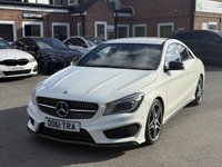 USED 2015 15 MERCEDES-BENZ CLA 2.1 CLA220 CDI AMG Sport Coupe 4dr Diesel 7G-DCT Euro 6 (s/s) (177 ps) AUTO + NAV + SENSORS