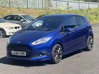 USED 2016 66 FORD FIESTA 1.0T EcoBoost ST-Line Hatchback 5dr Petrol Manual Euro 6 (s/s) (125 ps) 12 MONTHS MOT + RECENT SERVICE