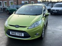 USED 2010 10 FORD FIESTA Fiesta Zetec Hatchback 1.4 Manual Petrol 12 MOT + SERVICE