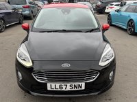 USED 2017 67 FORD FIESTA 1.0T EcoBoost Titanium Hatchback 5dr Petrol Auto Euro 6 (s/s) (100 ps) PARKING SENSORS-FULL SERV HIST