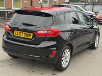 USED 2017 67 FORD FIESTA 1.0T EcoBoost Titanium Hatchback 5dr Petrol Auto Euro 6 (s/s) (100 ps) PARKING SENSORS-FULL SERV HIST