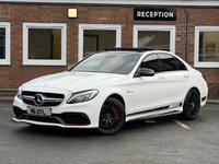 USED 2015 65 MERCEDES-BENZ C CLASS C Class C63 V8 BiTurbo AMG S Edition 1 Saloon 4.0 Automatic Petrol Edition 1 + Sliding Sun Roof