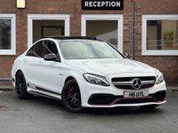 USED 2015 65 MERCEDES-BENZ C CLASS C Class C63 V8 BiTurbo AMG S Edition 1 Saloon 4.0 Automatic Petrol Edition 1 + Sliding Sun Roof