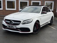 USED 2015 65 MERCEDES-BENZ C CLASS C Class C63 V8 BiTurbo AMG S Edition 1 Saloon 4.0 Automatic Petrol Edition 1 + Sliding Sun Roof