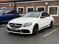 USED 2015 65 MERCEDES-BENZ C CLASS C Class C63 V8 BiTurbo AMG S Edition 1 Saloon 4.0 Automatic Petrol Edition 1 + Sliding Sun Roof