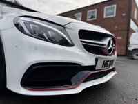 USED 2015 65 MERCEDES-BENZ C CLASS C Class C63 V8 BiTurbo AMG S Edition 1 Saloon 4.0 Automatic Petrol Edition 1 + Sliding Sun Roof
