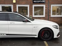 USED 2015 65 MERCEDES-BENZ C CLASS C Class C63 V8 BiTurbo AMG S Edition 1 Saloon 4.0 Automatic Petrol Edition 1 + Sliding Sun Roof