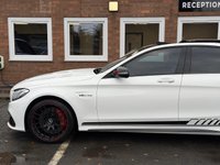 USED 2015 65 MERCEDES-BENZ C CLASS C Class C63 V8 BiTurbo AMG S Edition 1 Saloon 4.0 Automatic Petrol Edition 1 + Sliding Sun Roof