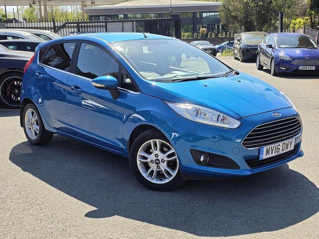 View our Ford Fiesta 1.0T EcoBoost Zetec Hatchback 5dr Petrol Powershift Euro 6 (100 ps)