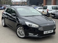 USED 2017 67 FORD FOCUS 1.0T EcoBoost Titanium X Hatchback 5dr Petrol Auto Euro 6 (s/s) (125 ps) REVERSE CAMERA - HEATED SEATS