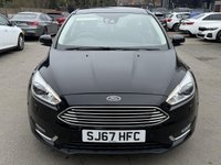 USED 2017 67 FORD FOCUS 1.0T EcoBoost Titanium X Hatchback 5dr Petrol Auto Euro 6 (s/s) (125 ps) REVERSE CAMERA - HEATED SEATS