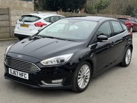 USED 2017 67 FORD FOCUS 1.0T EcoBoost Titanium X Hatchback 5dr Petrol Auto Euro 6 (s/s) (125 ps) REVERSE CAMERA - HEATED SEATS