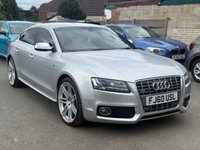 USED 2010 60 AUDI S5 3.0 TFSI V6 Sportback 5dr Petrol S Tronic quattro Euro 5 (333 ps) HUGE SPEC - AUDI SERVICE