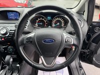 USED 2016 16 FORD FIESTA 1.0T EcoBoost Titanium Hatchback 5dr Petrol Powershift Euro 6 (100 ps) Â£35 ROAD TAX - REVERSE CAMERA
