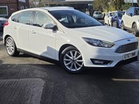 USED 2018 67 FORD FOCUS 1.0T EcoBoost Titanium Hatchback 5dr Petrol Auto Euro 6 (s/s) (125 ps) RECENT SERVICE + 12 MOT