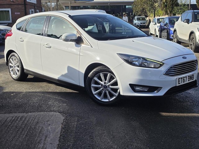 View our Ford Focus 1.0T EcoBoost Titanium Hatchback 5dr Petrol Auto Euro 6 (s/s) (125 ps)