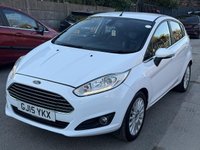 USED 2015 15 FORD FIESTA 1.0T EcoBoost Titanium Hatchback 5dr Petrol Powershift Euro 6 (100 ps) HEATED SEATS - PARKING SENSORS