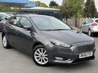USED 2016 66 FORD FOCUS 1.0T EcoBoost Titanium Hatchback 5dr Petrol Auto Euro 6 (s/s) (125 ps) FULL SERVICE+AUTO+SENSORS