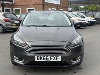 USED 2016 66 FORD FOCUS 1.0T EcoBoost Titanium Hatchback 5dr Petrol Auto Euro 6 (s/s) (125 ps) FULL SERVICE+AUTO+SENSORS