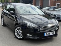 USED 2016 66 FORD FOCUS 1.0T EcoBoost Zetec Hatchback 5dr Petrol Auto Euro 6 (s/s) (125 ps) PARKING SENSORS - NAVIGATION