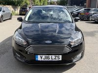 USED 2016 66 FORD FOCUS 1.0T EcoBoost Zetec Hatchback 5dr Petrol Auto Euro 6 (s/s) (125 ps) PARKING SENSORS - NAVIGATION