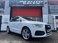 USED 2016 16 AUDI Q3 2.0 TDI S line Plus SUV 5dr Diesel Manual quattro Euro 6 (s/s) (150 ps) *** NEW TIMING BELT + WATER PUMP REPLACED *** MOT TO 14 / 05 / 2027 ***