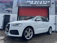 USED 2016 16 AUDI Q3 2.0 TDI S line Plus SUV 5dr Diesel Manual quattro Euro 6 (s/s) (150 ps) *** NEW TIMING BELT + WATER PUMP REPLACED *** MOT TO 14 / 05 / 2027 ***