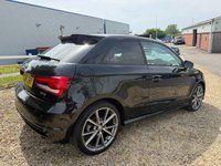 USED 2016 66 AUDI A1 1.4 TFSI CoD Black Edition Hatchback 3dr Petrol S Tronic Euro 6 (s/s) (150 ps) Low mileage 27k,  Black leather S-Line embossed seats, a full service history, 18" alloys, immaculate condition. DAB, Parking sensors, Dynamic suspension.