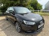 USED 2016 66 AUDI A1 1.4 TFSI CoD Black Edition Hatchback 3dr Petrol S Tronic Euro 6 (s/s) (150 ps) Low mileage 27k,  Black leather S-Line embossed seats, a full service history, 18" alloys, immaculate condition. DAB, Parking sensors, Dynamic suspension.