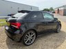 USED 2016 66 AUDI A1 1.4 TFSI CoD Black Edition Hatchback 3dr Petrol S Tronic Euro 6 (s/s) (150 ps) Low mileage 27k,  Black leather S-Line embossed seats, a full service history, 18" alloys, immaculate condition. DAB, Parking sensors, Dynamic suspension.