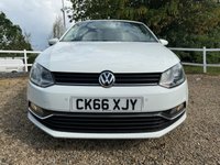 USED 2016 66 VOLKSWAGEN POLO 1.0 BlueMotion Tech Match Hatchback 5dr Petrol Manual Euro 6 (s/s) (60 ps) Low mileage, &pound;20 road tax, Air conditioning, DAB radio, full service history.