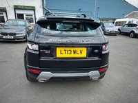 USED 2013 13 LAND ROVER RANGE ROVER EVOQUE 2.2 SD4 Dynamic SUV 5dr Diesel Auto 4WD Euro 5 (190 ps) 1 OWNER-7 SERVICES-AUTOMATIC-LEATHER-REVERSE CAMERA-HEATED SEATS