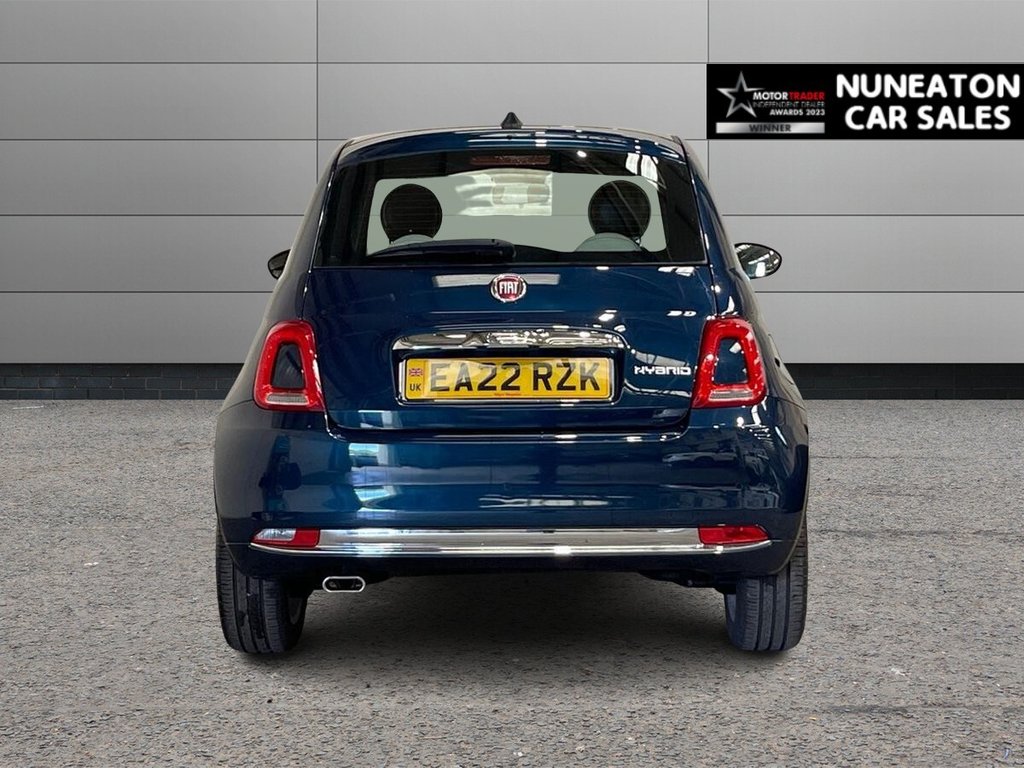 USED 2022 22 FIAT 500 1.0 MHEV Dolcevita Hatchback 3dr Petrol Manual Euro 6 (s/s) (70 bhp) FULL FIAT SERVICE HISTORY - 1 Owner