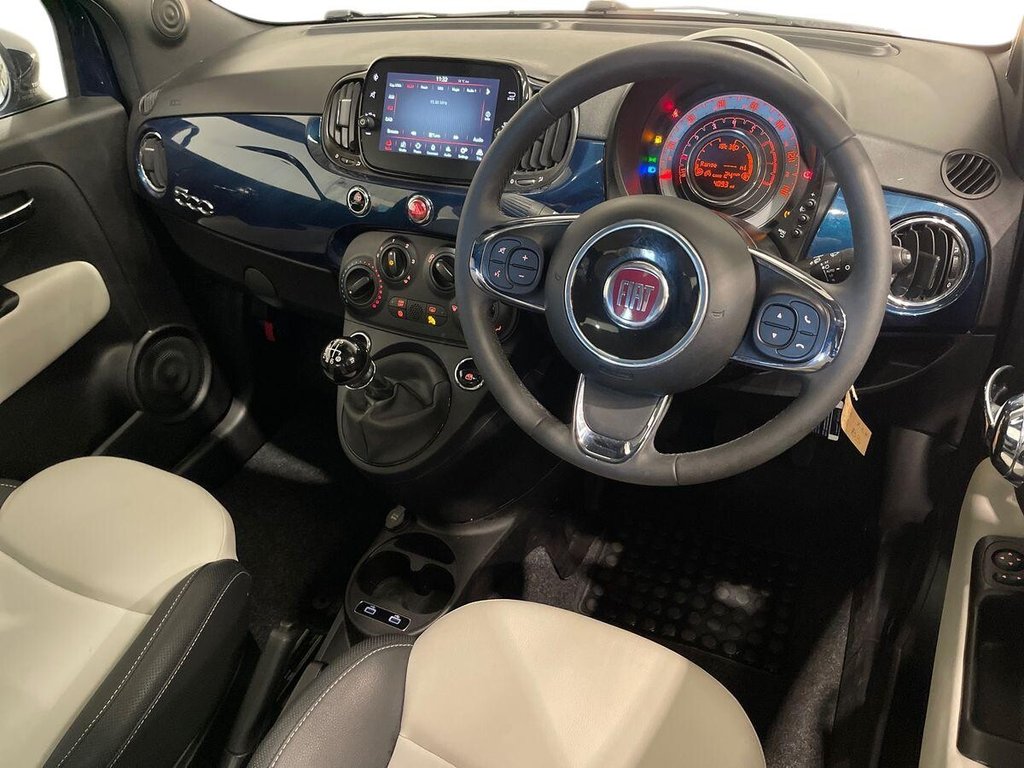 USED 2022 22 FIAT 500 1.0 MHEV Dolcevita Hatchback 3dr Petrol Manual Euro 6 (s/s) (70 bhp) FULL FIAT SERVICE HISTORY - 1 Owner