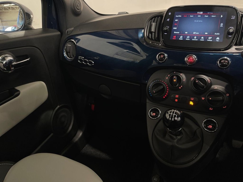 USED 2022 22 FIAT 500 1.0 MHEV Dolcevita Hatchback 3dr Petrol Manual Euro 6 (s/s) (70 bhp) FULL FIAT SERVICE HISTORY - 1 Owner