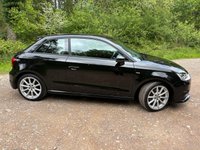 USED 2017 17 AUDI A1 1.4 TFSI S line Hatchback 3dr Petrol Manual Euro 6 (s/s) (125 ps) S Line model with Bluetooth, Cruise control, DAB, Rear park system, A/C, 1/2 Leather