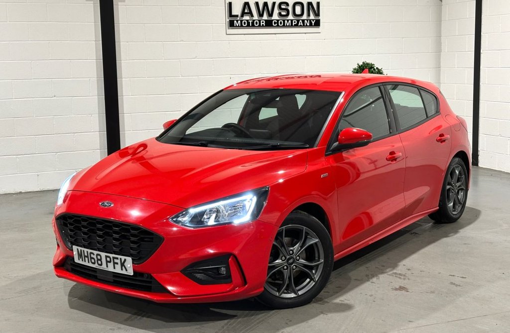 USED 2019 68 FORD FOCUS 1.0T EcoBoost ST-Line Hatchback 5dr Petrol Manual Euro 6 (s/s) (125 ps) 