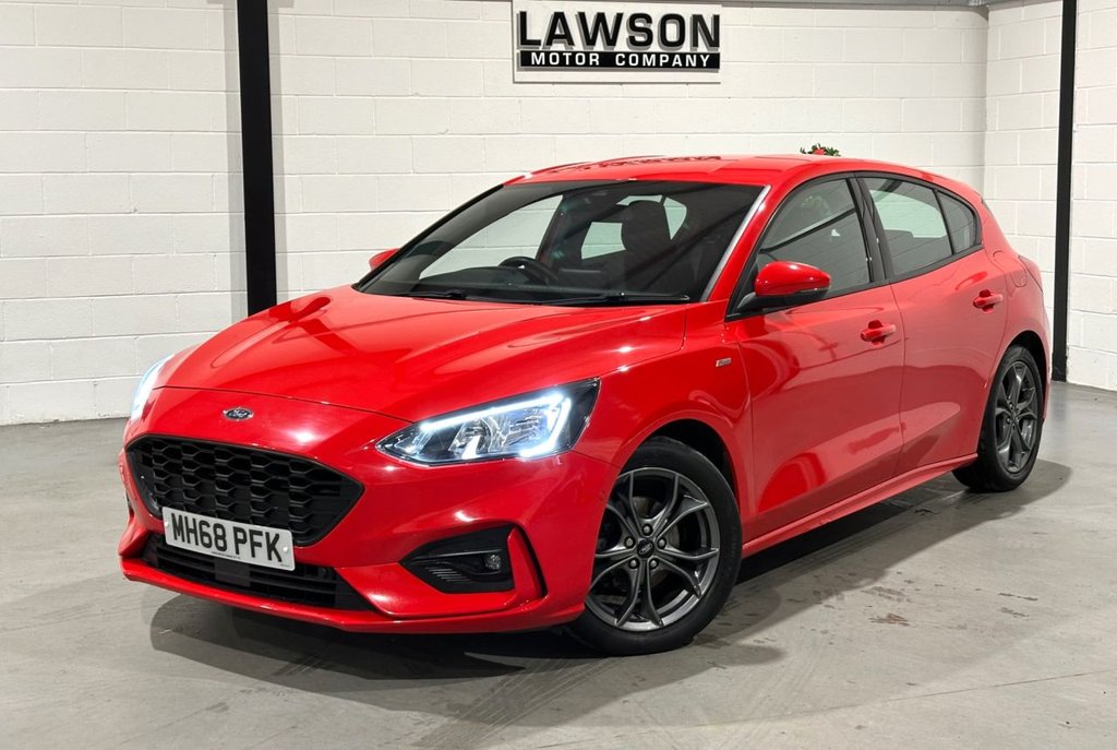 USED 2019 68 FORD FOCUS 1.0T EcoBoost ST-Line Hatchback 5dr Petrol Manual Euro 6 (s/s) (125 ps) 