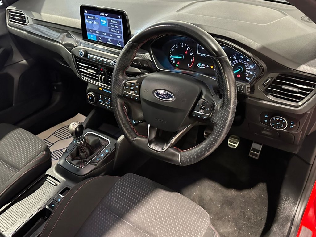 USED 2019 68 FORD FOCUS 1.0T EcoBoost ST-Line Hatchback 5dr Petrol Manual Euro 6 (s/s) (125 ps) 