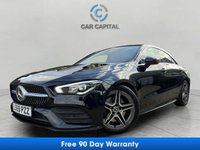 USED 2019 69 MERCEDES-BENZ CLA 1.3 CLA200 AMG Line Coupe 4dr Petrol 7G-DCT Euro 6 (s/s) (163 ps) FINANCE+WARRANTY+HPI+SATNAV+ULEZ