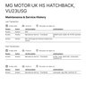 USED 2023 23 MG MG HS 1.5 T-GDI Excite SUV 5dr Petrol Manual Euro 6 (s/s) (162 ps) ONE OWNER FROM NEW