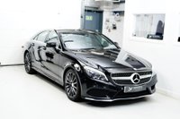 USED 2015 15 MERCEDES-BENZ CLS 2.1 CLS220 BlueTEC AMG Line Coupe 4dr Diesel G-Tronic+ Euro 6 (s/s) (177 ps) BLACK |BLACK | GREY AMG ALLOYS