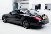 USED 2015 15 MERCEDES-BENZ CLS 2.1 CLS220 BlueTEC AMG Line Coupe 4dr Diesel G-Tronic+ Euro 6 (s/s) (177 ps) BLACK |BLACK | GREY AMG ALLOYS