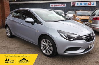 2017 VAUXHALL ASTRA 1.4i Design Hatchback 5dr Petrol Manual Euro 6 (100 ps) &pound;5590.00