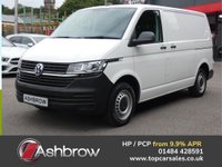 USED 2022 72 VOLKSWAGEN TRANSPORTER 2.0 TDI T32 Startline Panel Van 5dr Diesel Manual FWD SWB Euro 6 (s/s) (150 ps) 1 OWNER FROM NEW, VW DEALER & VW SPECIALIST SERVICE HISTORY, UPGRADE FRONT & REAR PARKING SENSORS, UPGRADE CRUISE CONTROL WITH SPEED LIMITER, 3200 KG GROSS VEHICLE WEIGHT RATING WITH REINFORCED 16-INCH STEEL WHEELS, APPLE CARPLAY / ANDROID AUTO (GIVES YOU SAT NAV), BLUETOOTH, DAB RADIO, 2x USB C PORTS, TRIP COMPUTER, ELECTRIC WINDOWS, ELECTRIC HEATED MIRRORS, REMOTE CENTRAL LOCKING, CLOTH INTERIOR, 3x 3 POINT SEAT BELTS, PLY LINED, MANUAL 6 SPEED GEARBOX, START STOP, VAT QUALIFYING, EURO 6