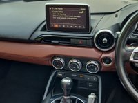 USED 2018 62 MAZDA MX 5 2.0 Sport Nav Convertible 2dr Auto ** Sat Nav ** Heated Seats ** Tan Leather Upgrade **