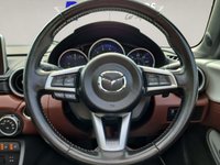 USED 2018 62 MAZDA MX 5 2.0 Sport Nav Convertible 2dr Auto ** Sat Nav ** Heated Seats ** Tan Leather Upgrade **