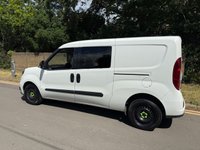 USED 2022 72 FIAT DOBLO 1.6 MultiJetII 105BHP Maxi Tecnico EURO 6 L2 H1 LWB 5 SEATER COMBI CREW PANEL VAN FSH+MEDIA+A/C+EU6+5 SEATS+