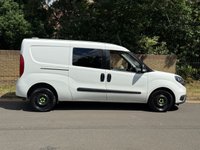 USED 2022 72 FIAT DOBLO 1.6 MultiJetII 105BHP Maxi Tecnico EURO 6 L2 H1 LWB 5 SEATER COMBI CREW PANEL VAN FSH+MEDIA+A/C+EU6+5 SEATS+